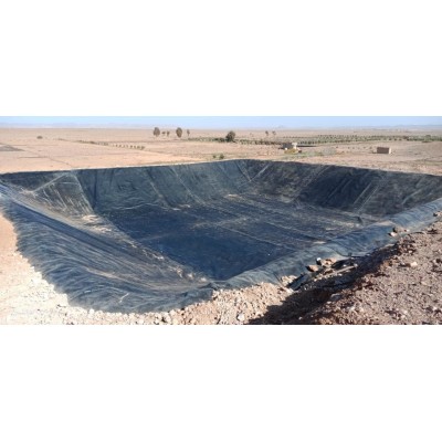 HDPE Textured Pond Liners for Methane Generating Pit